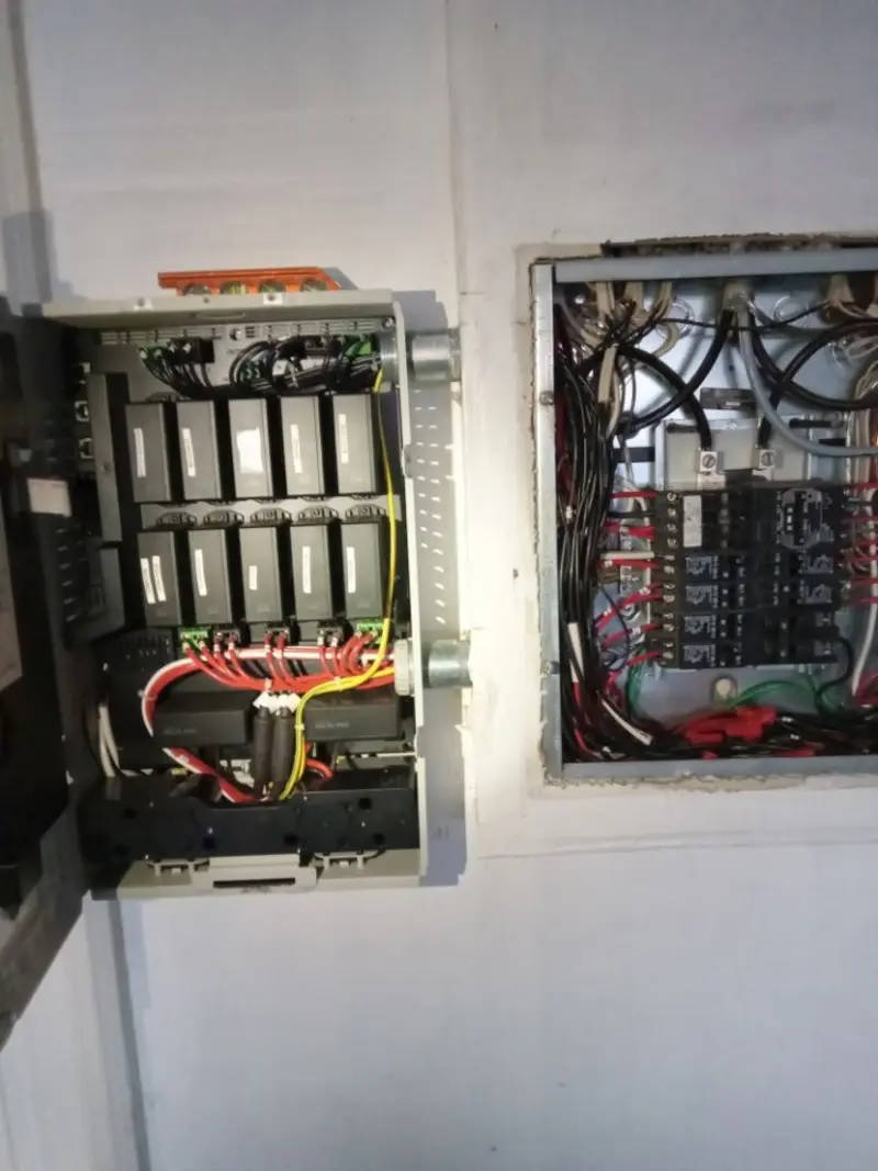 Electrical panel upgrade completed for Carbon Monoxide Detector Installation in Tuskegee